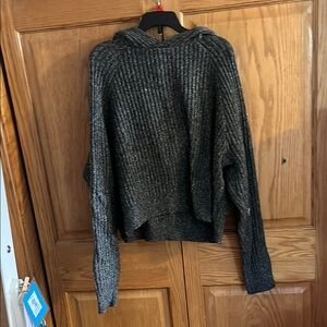Forever 21 Charcoal Ribbed Women's Sweater